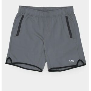 RVCA Charcoal Athletic boys yogger Shorts size large
